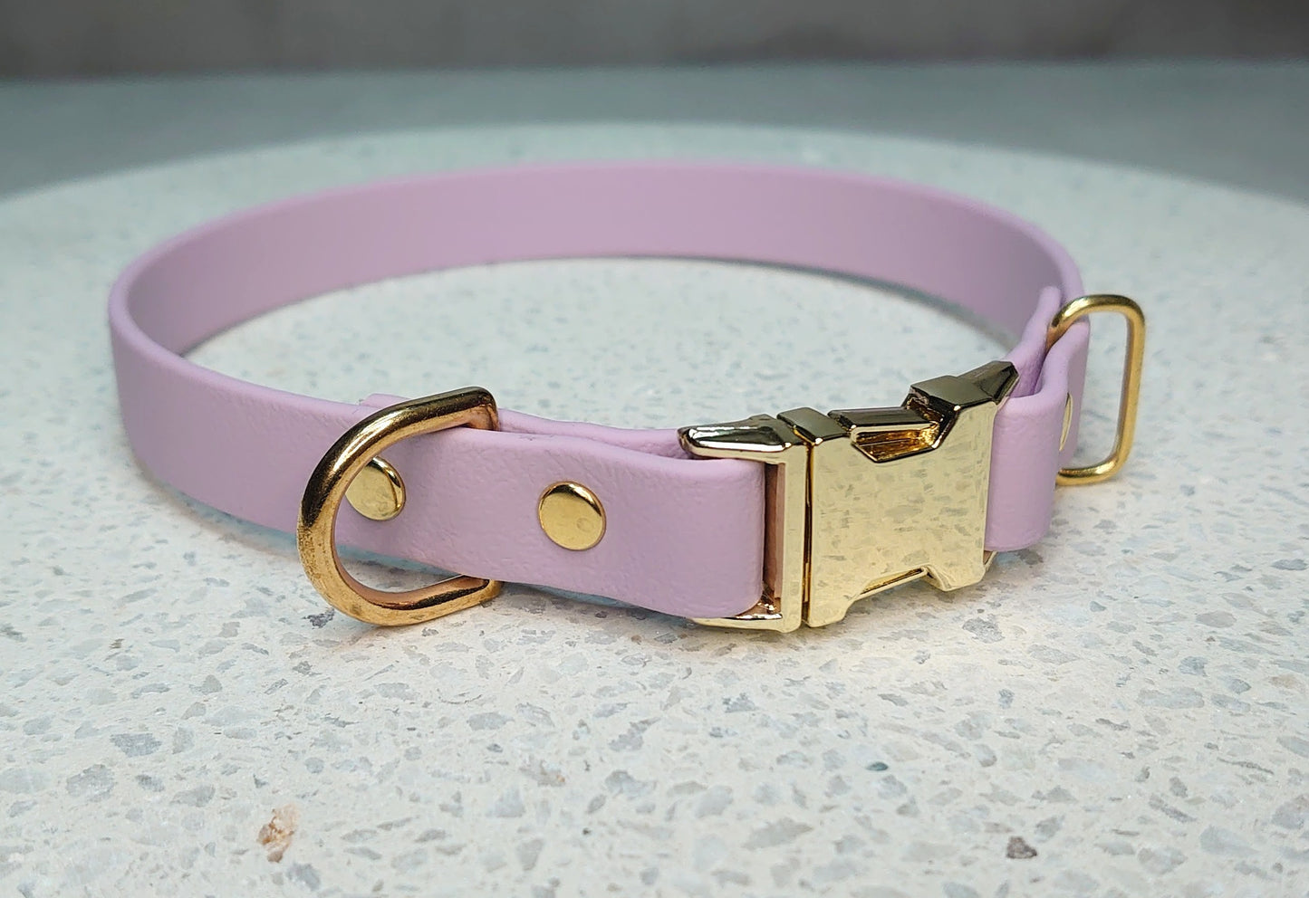 Biothane collar with quick release buckle - Design your own