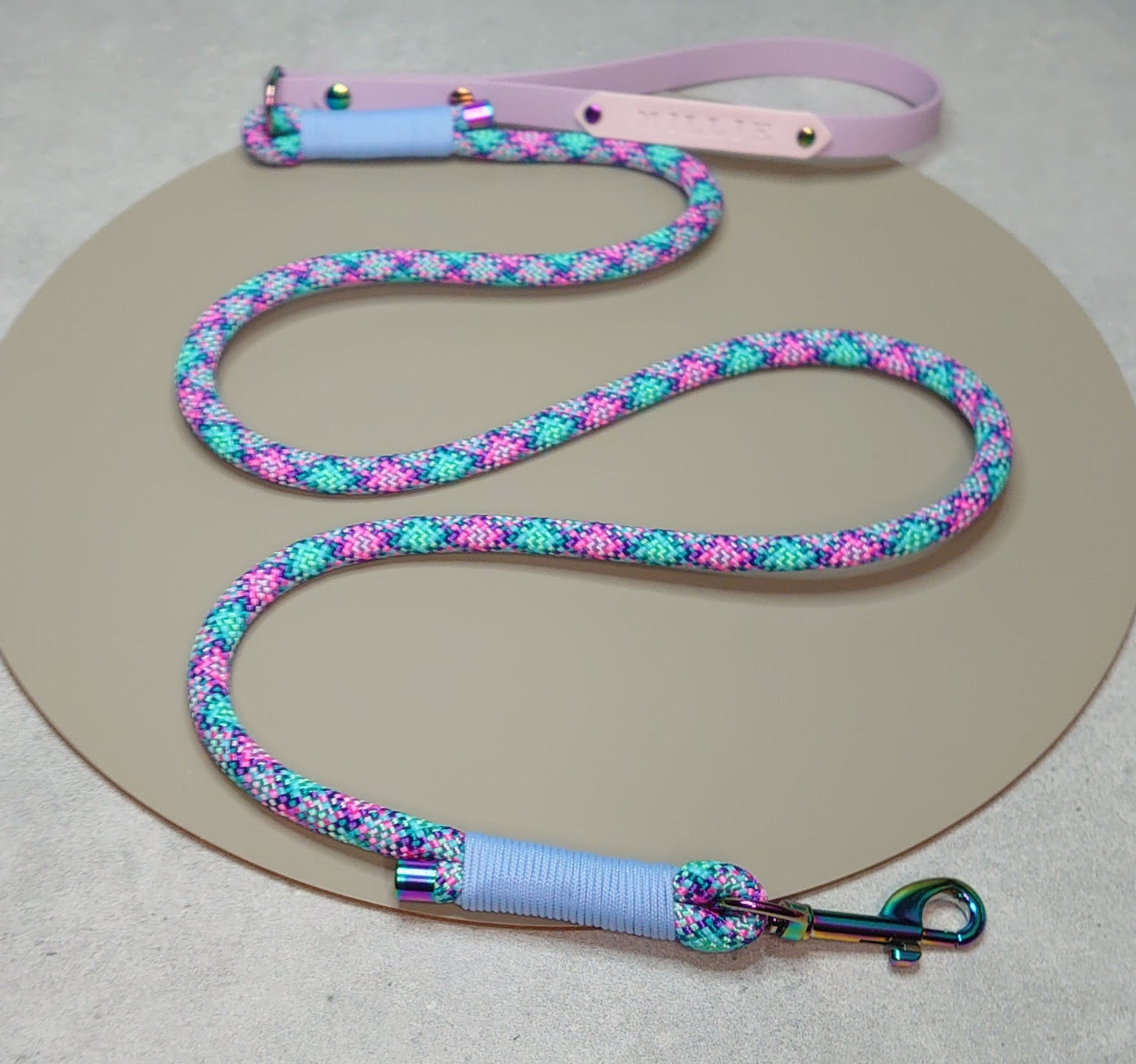 Rope lead with biothane handle - Design your own