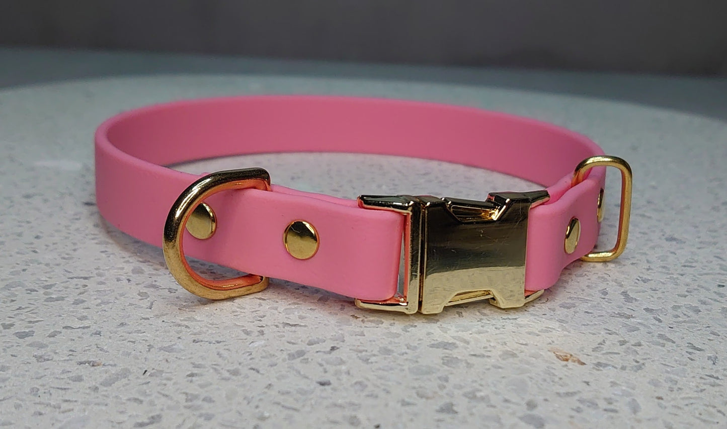 Biothane collar with quick release buckle - Design your own