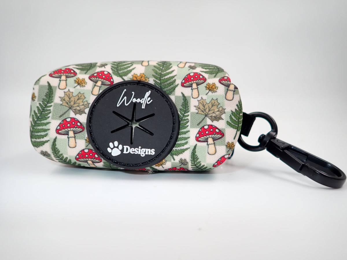 dog poo waste bag holder ferns and toadstools ireland uk worldwide