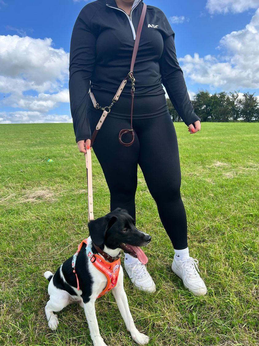 Biothane hands free walking lead - Design your own