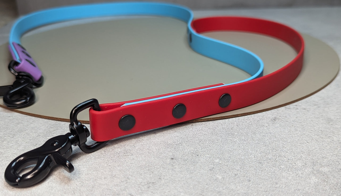 Biothane hands free walking lead - Design your own