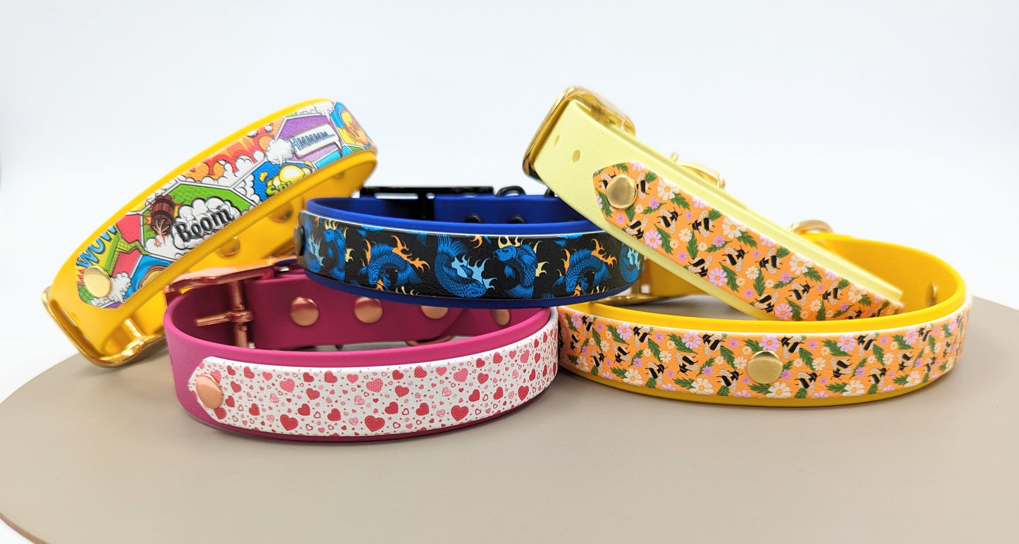 Biothane dog collar made in Ireland