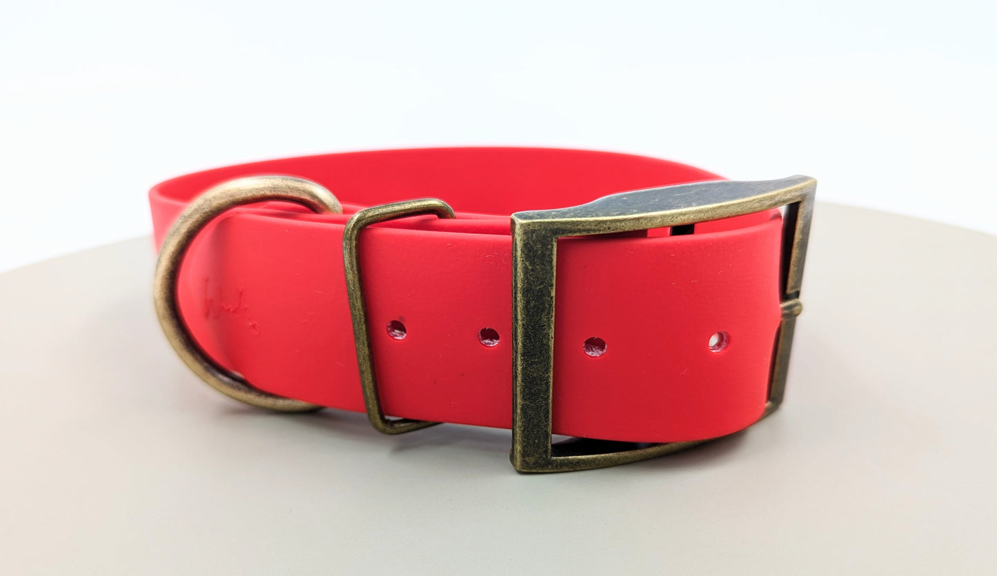 Biothane dog collar made in Ireland