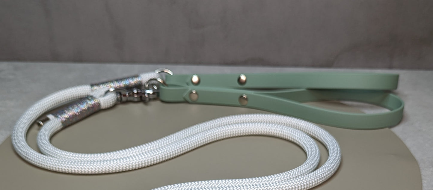 DUO - split rope lead with biothane handle - Design your own