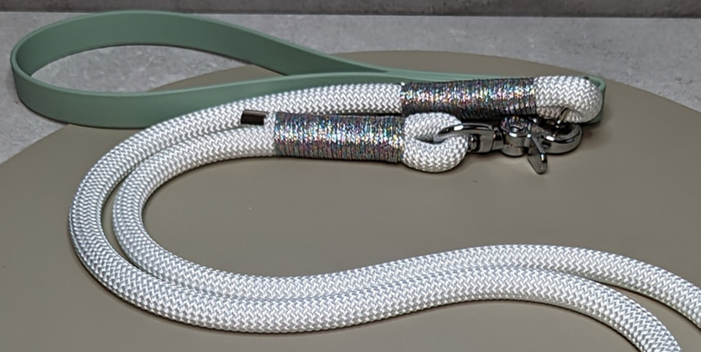 DUO - split rope lead with biothane handle - Design your own