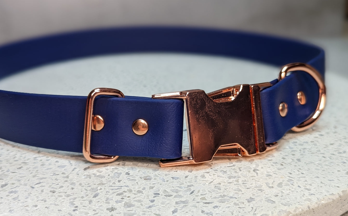 Biothane collar with quick release buckle - Design your own