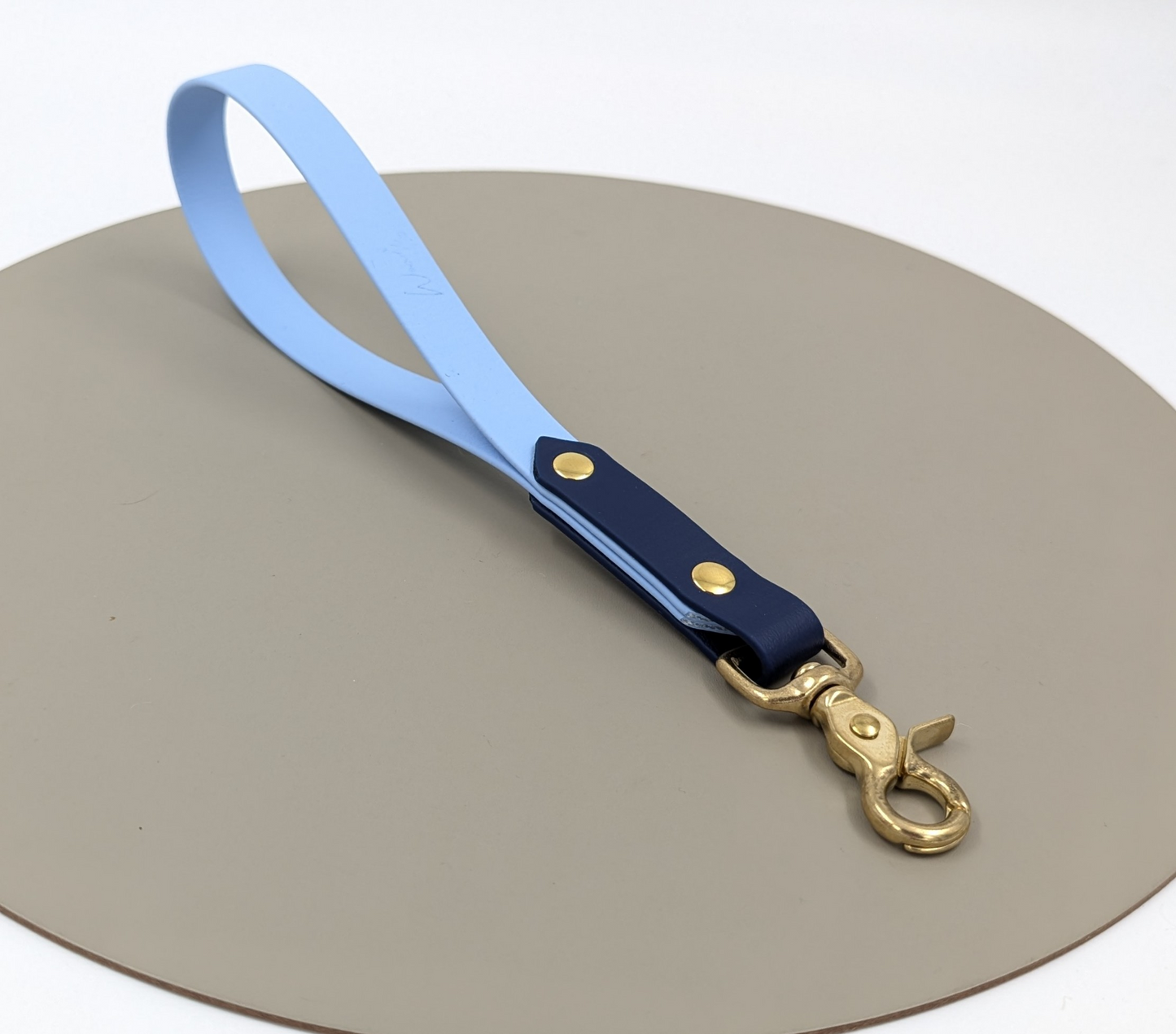 BioThane traffic lead designed to keep your dog close to you. an additional safety handle