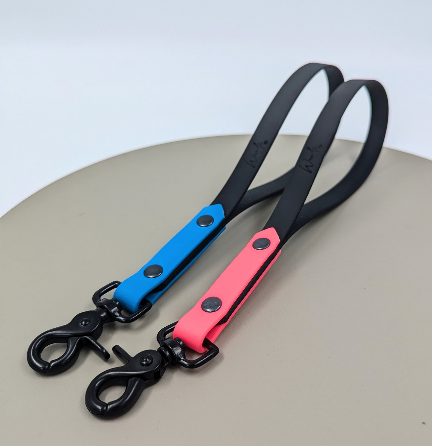 BioThane traffic lead designed to keep your dog close to you. an additional safety handle