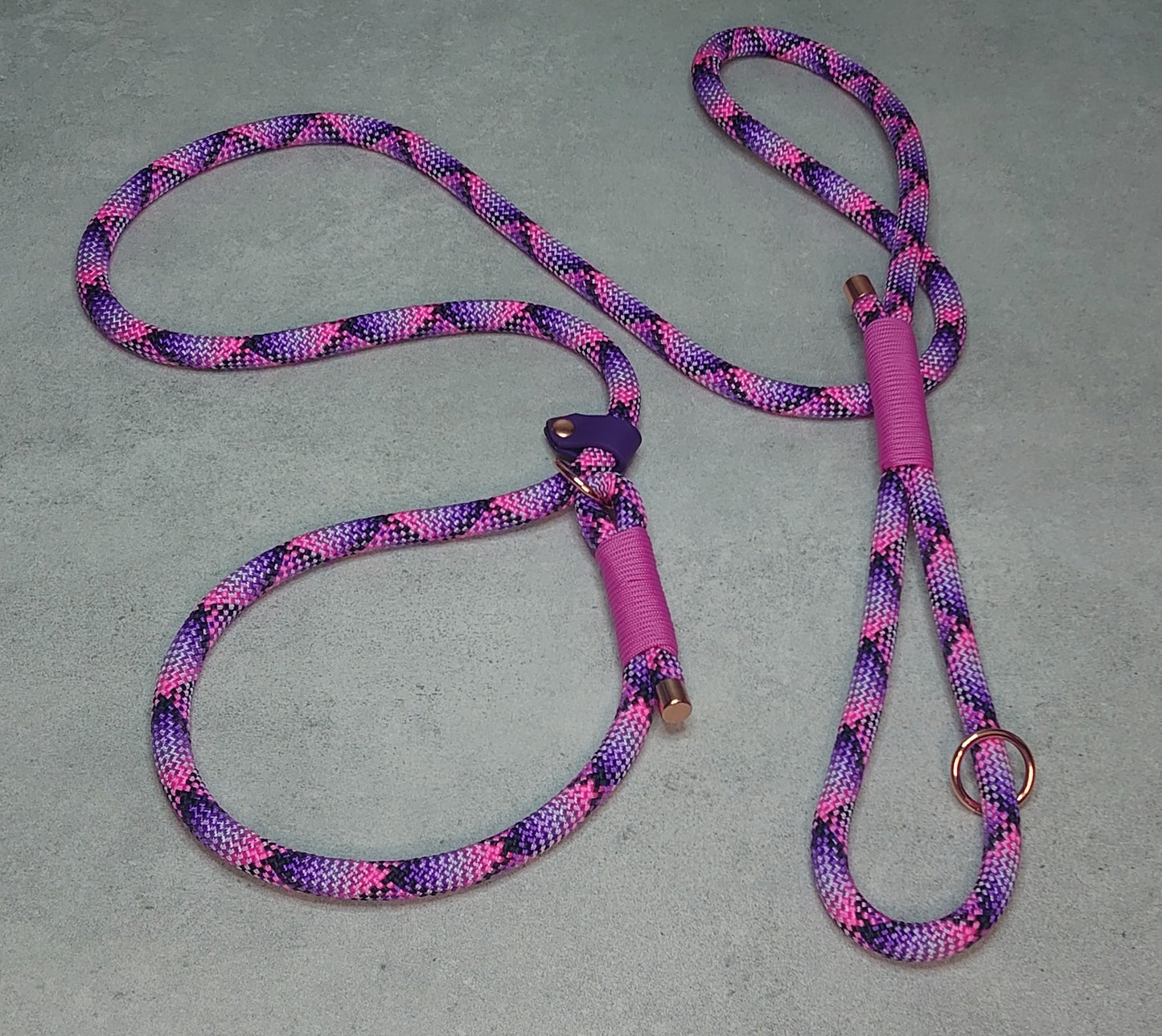 Slip lead with rope handle - Design your own