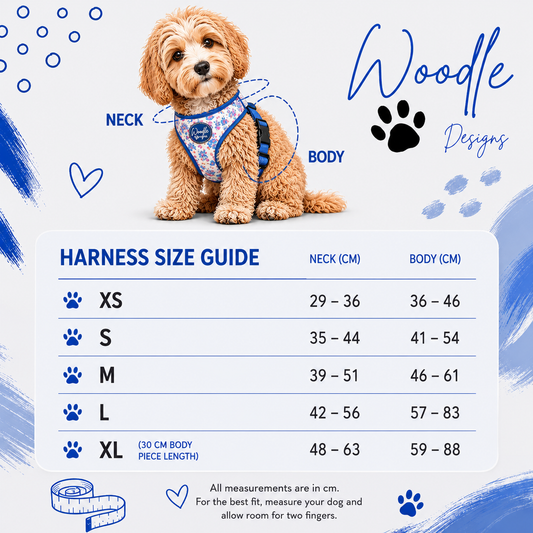 How to size a harness for your dog.