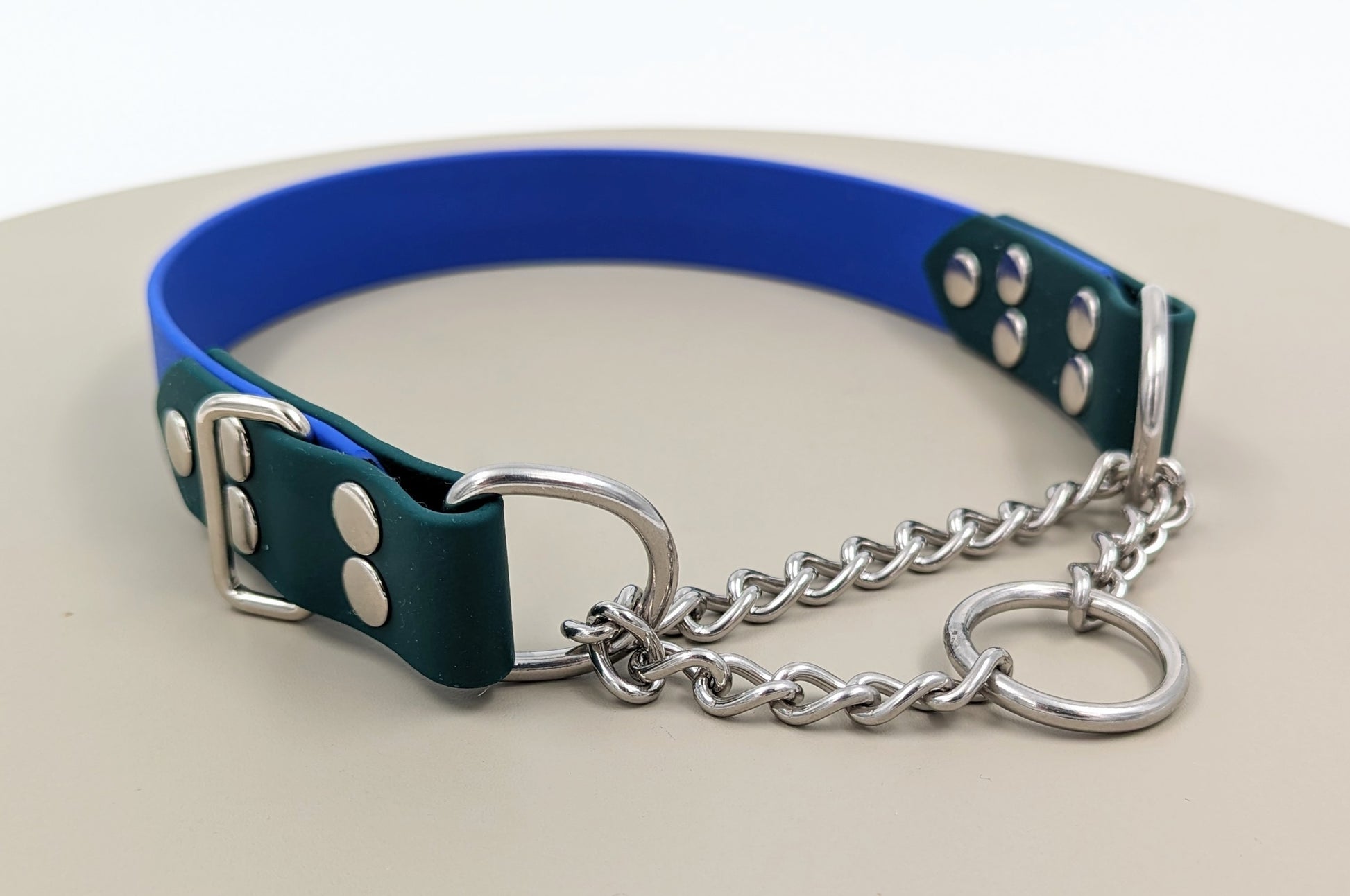 BioThane marttingale collar handmade in ireland 