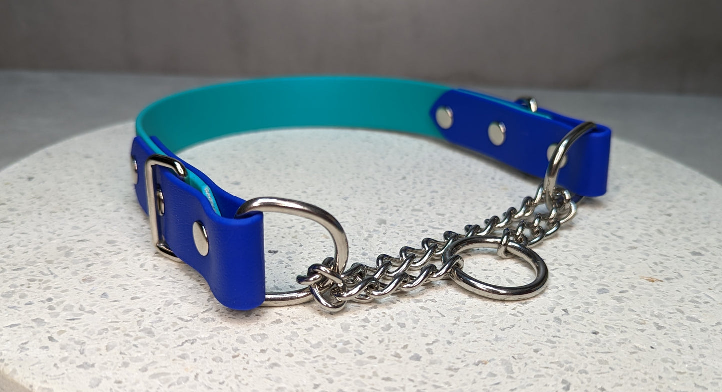 BioThane marttingale collar handmade in ireland 