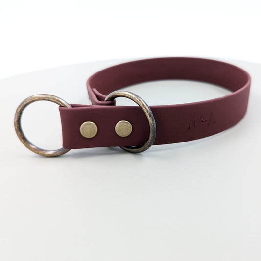 Biothane slip dog collar handmade in Ireland 