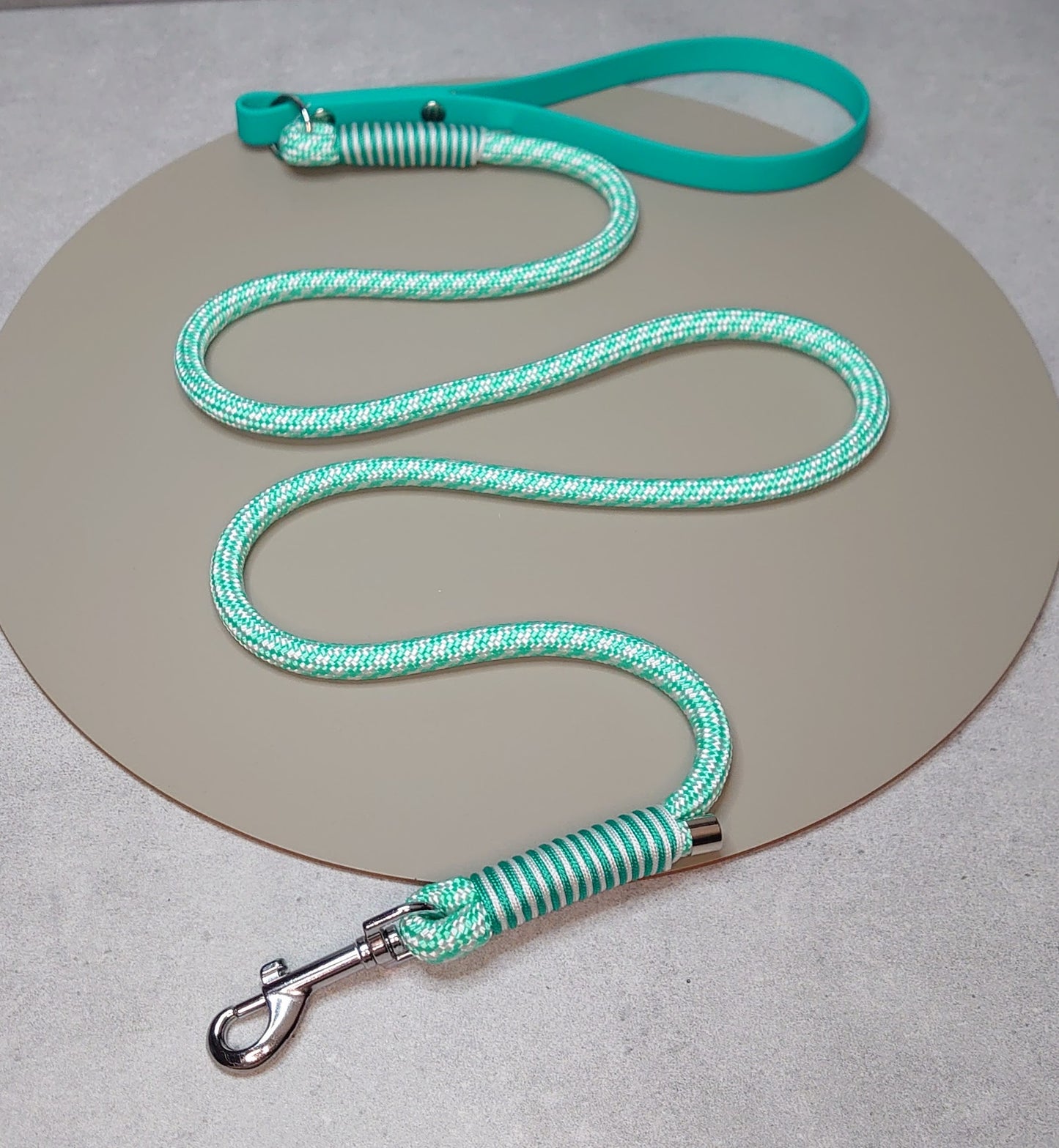 Rope lead with biothane handle - Design your own