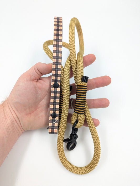 Gold Tartan  - pre made