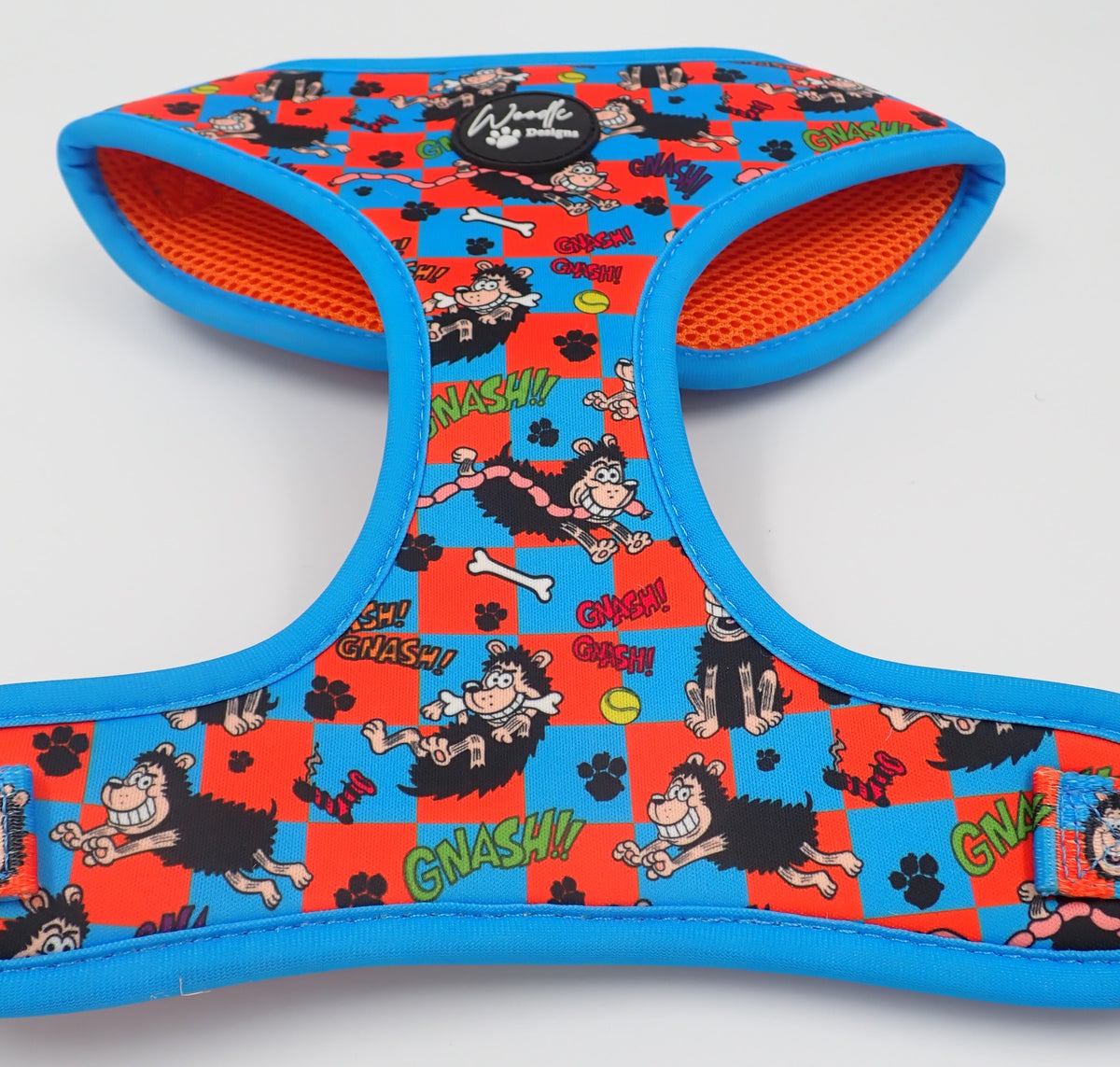 Official Beano Gnasher Dog Harness | Woodle Designs | Ireland & UK