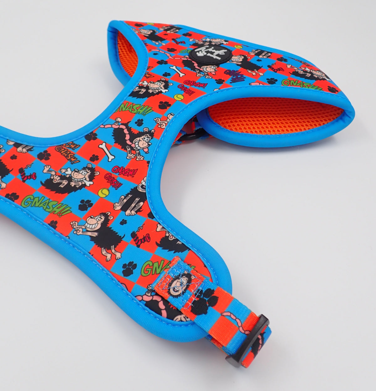Official Beano Gnasher Dog Harness | Woodle Designs | Ireland & UK