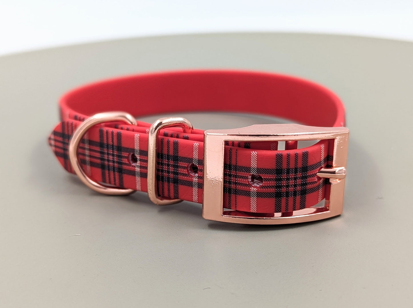 UV printed Biothane dog collar made in Ireland worldwide shipping easy clean custom 
