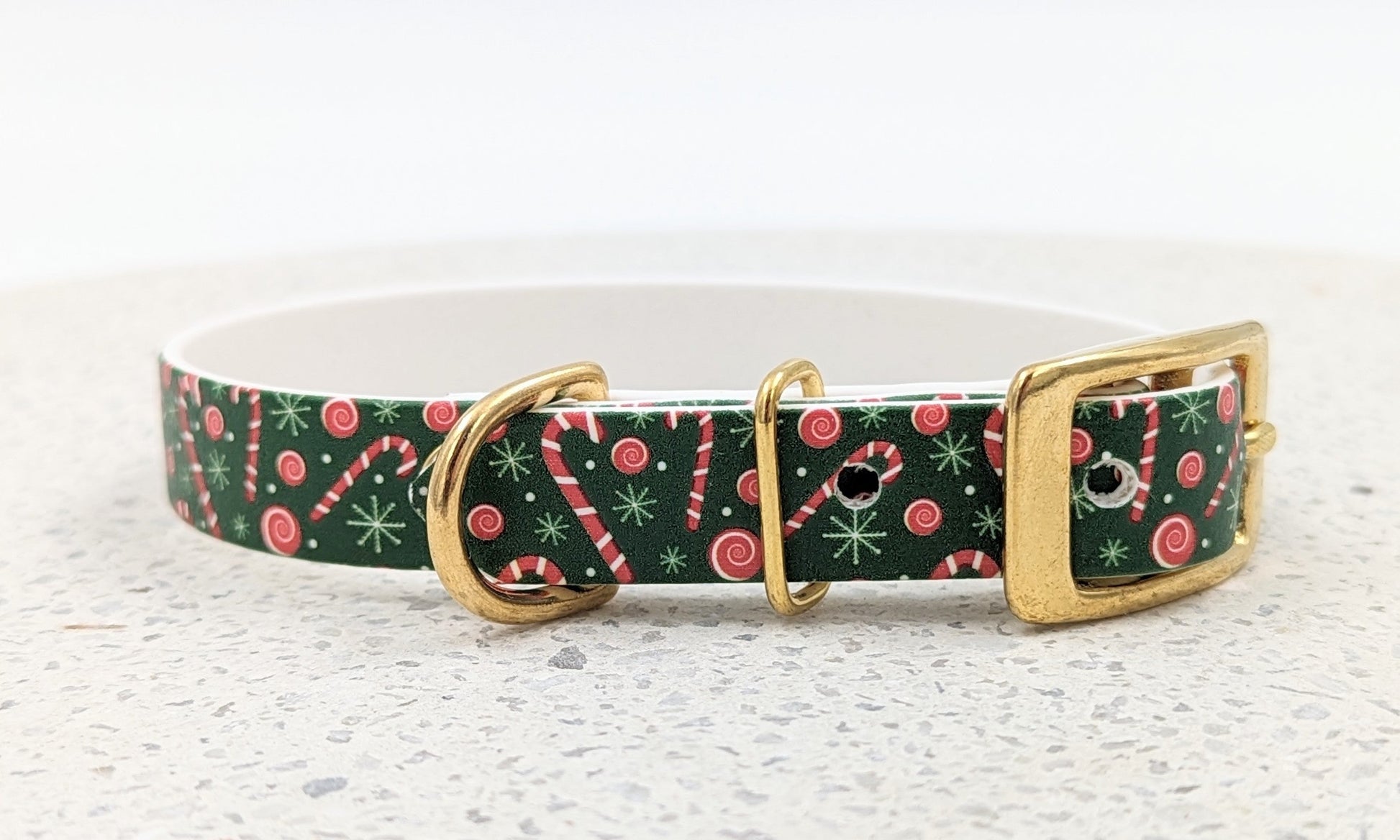 UV printed Biothane dog collar made in Ireland worldwide shipping easy clean custom
