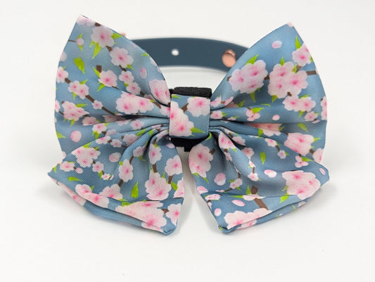 cherry blossom dog sailor bow ireland worldwide shipping