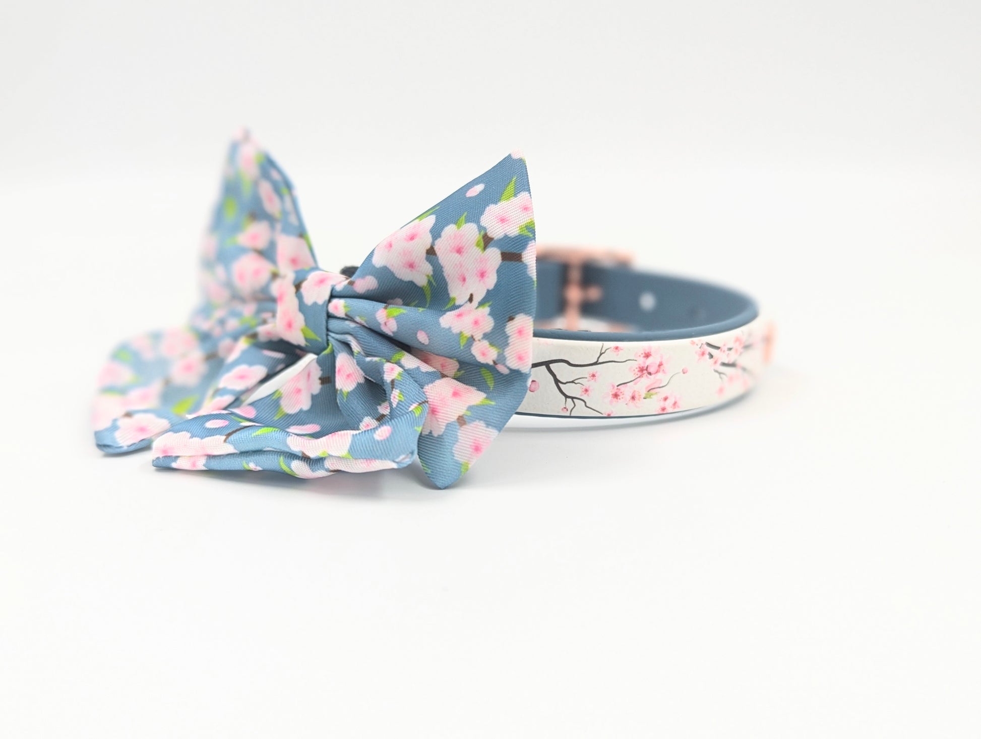cherry blossom dog sailor bow ireland worldwide shipping