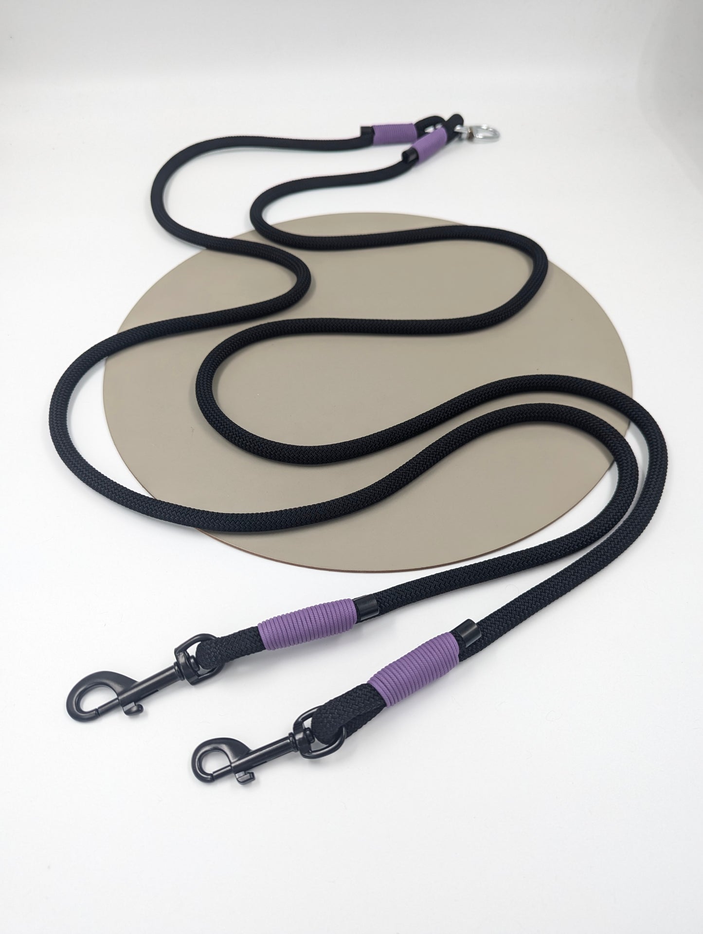 dog rope splitter handmade for walking two dogs at the same time 