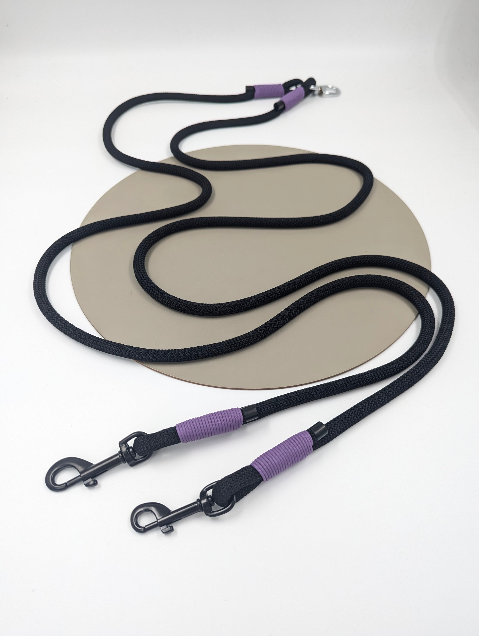 dog rope splitter handmade for walking two dogs at the same time 