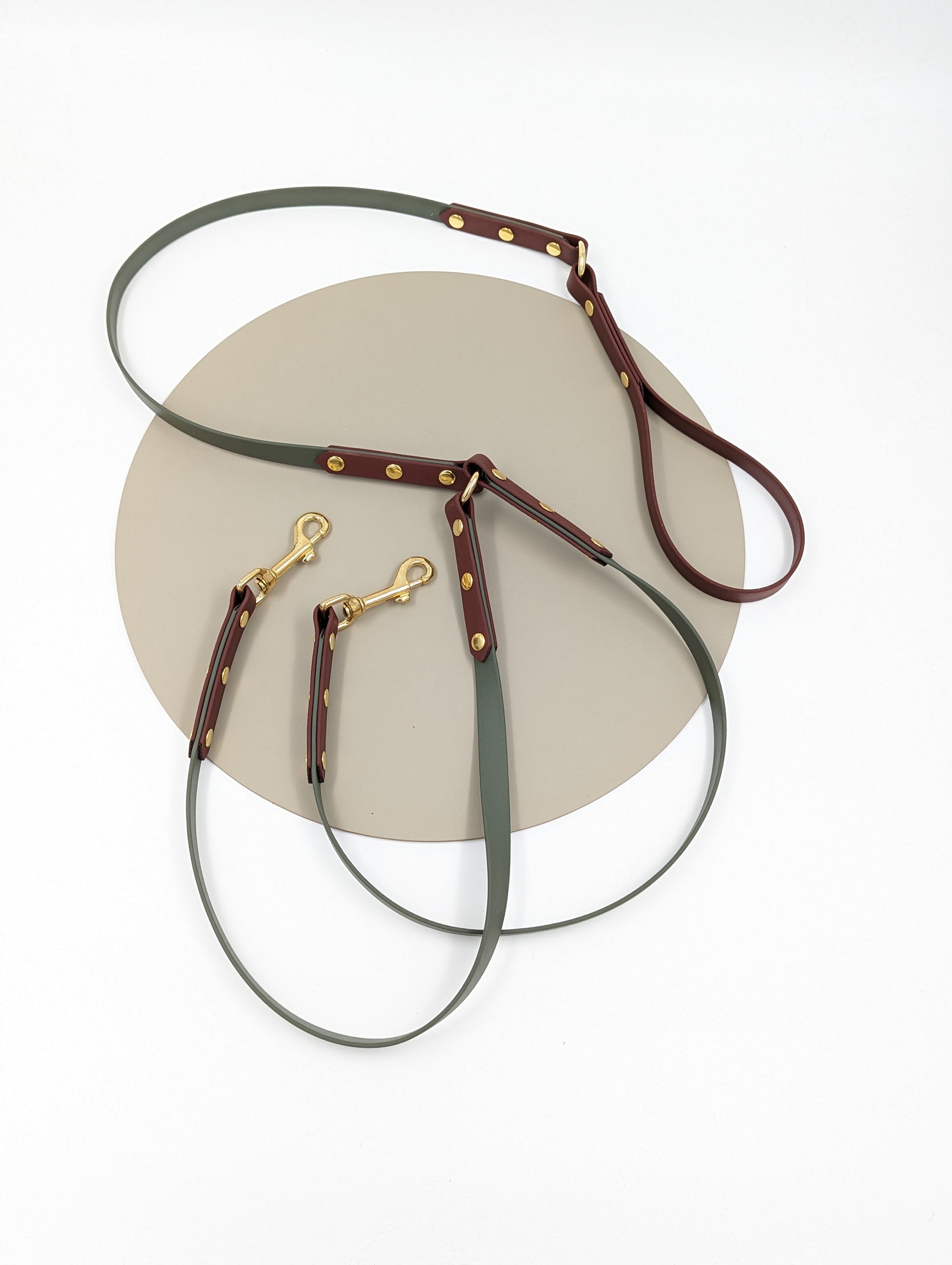 waterproof split lead in biothane made in ireland customizable