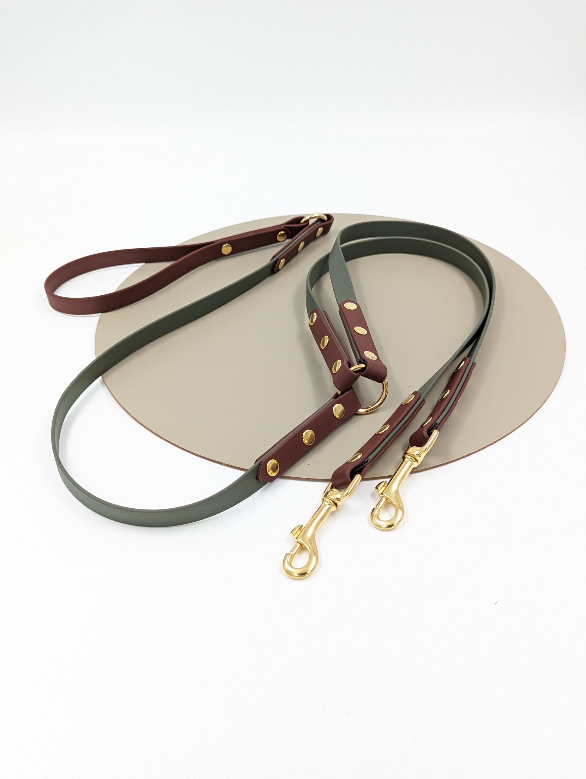 waterproof split lead in biothane made in ireland customizable