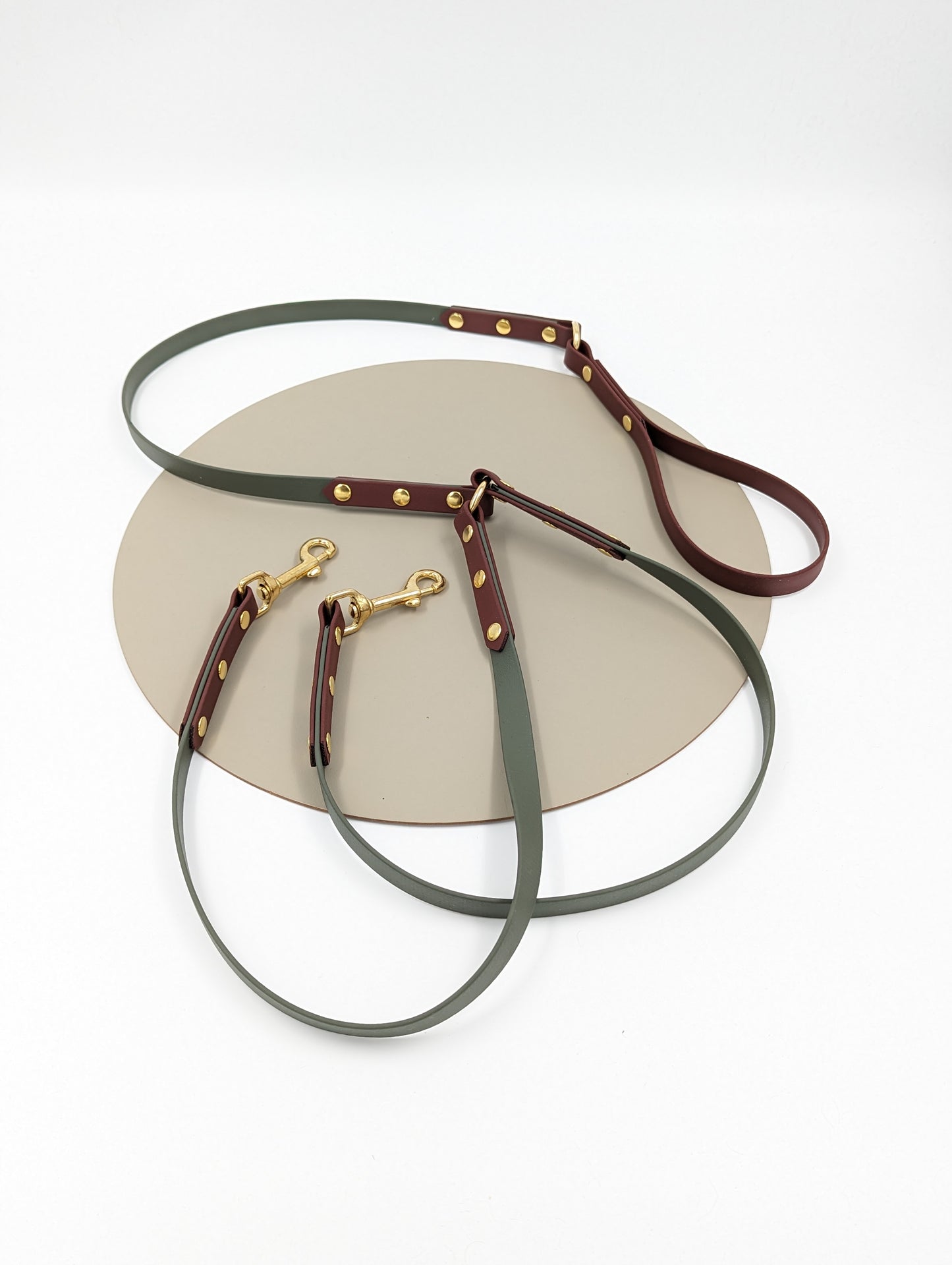 waterproof split lead in biothane made in ireland customizable