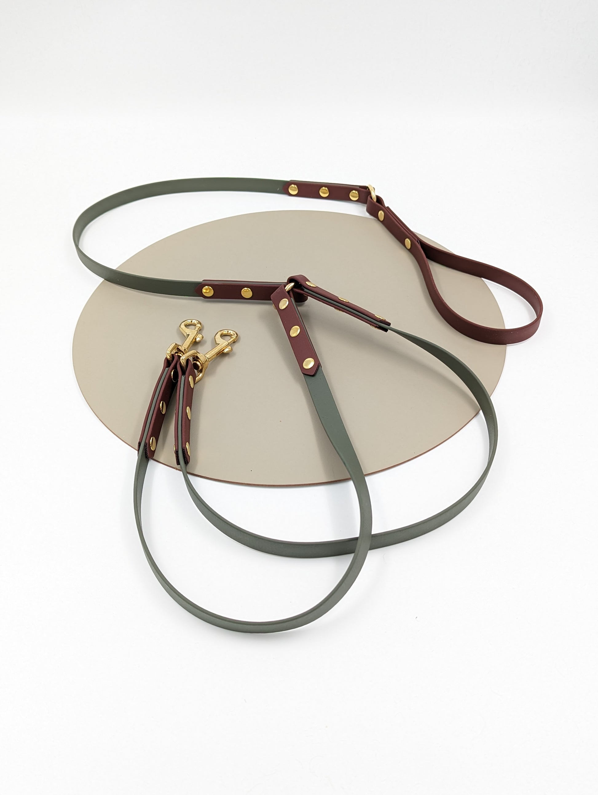 waterproof split lead in biothane made in ireland customizable dog lead leash