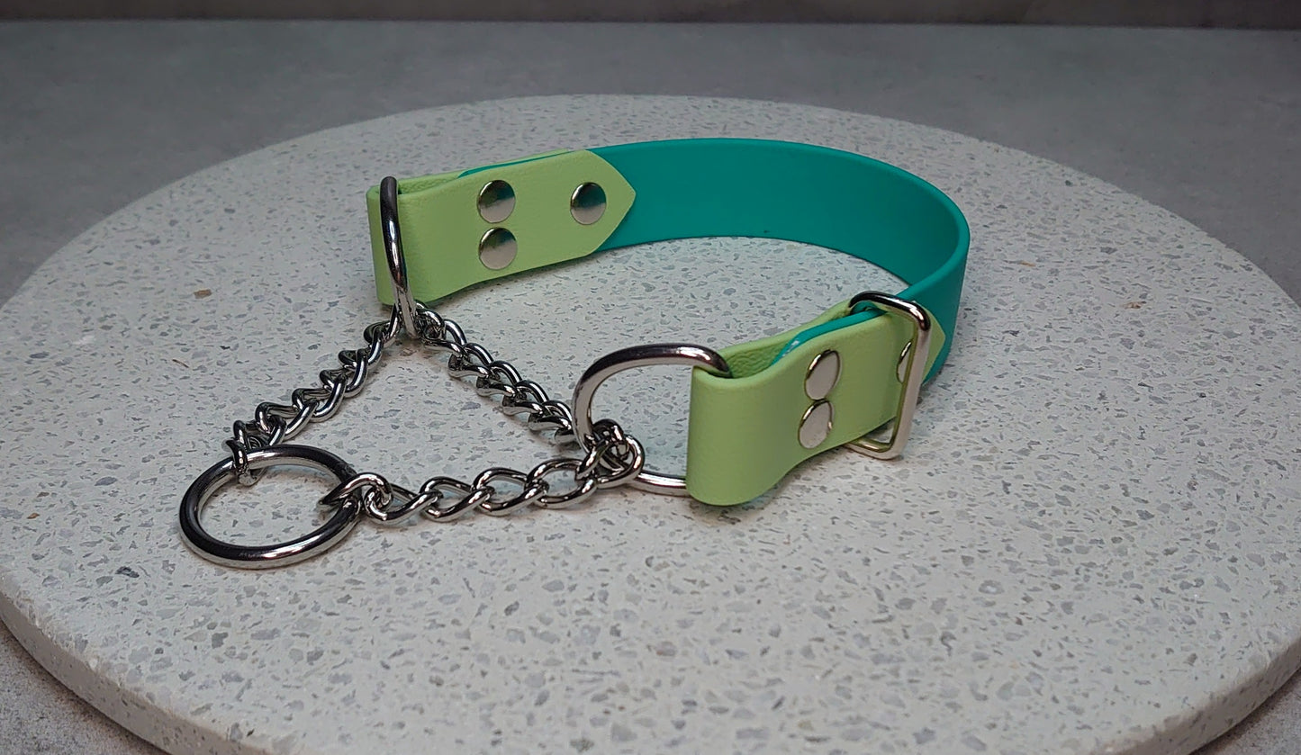 BioThane marttingale collar handmade in ireland 